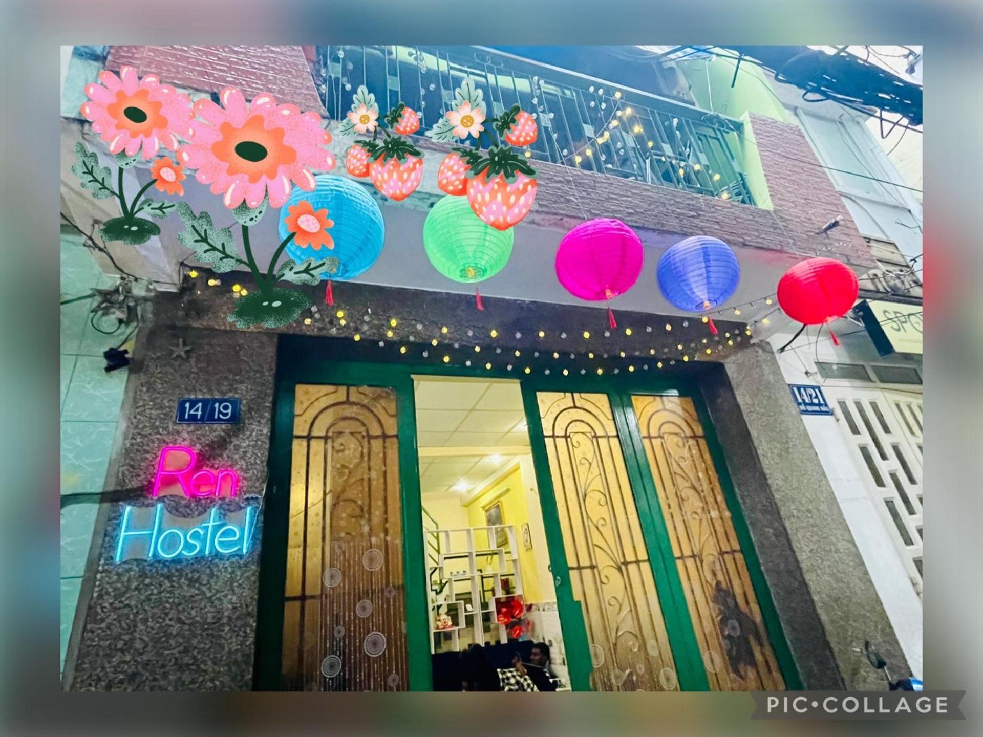 花ren Hostel Bandar Ho Chi Minh Luaran gambar