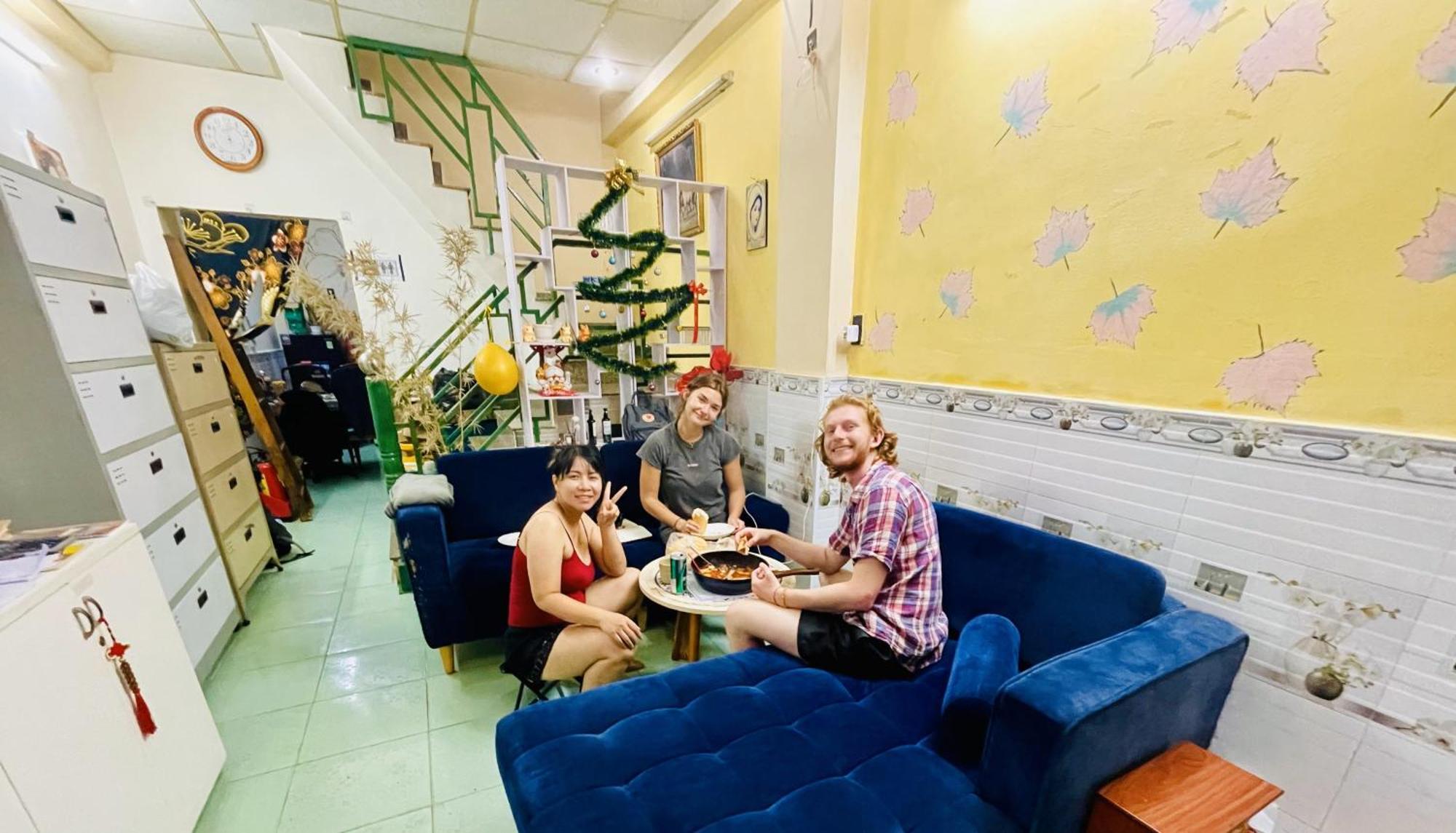 花ren Hostel Bandar Ho Chi Minh Luaran gambar