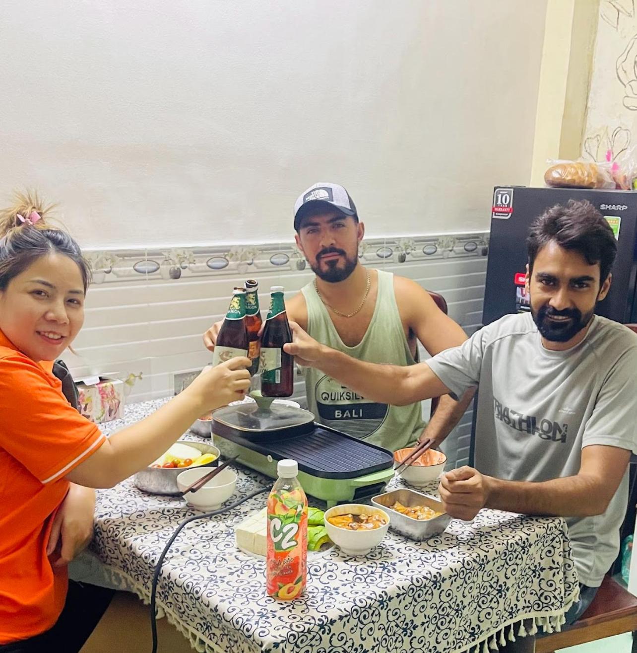 花ren Hostel Bandar Ho Chi Minh Luaran gambar
